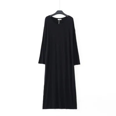 Women's Long Sleeve Modal Nightdress