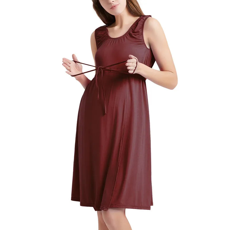 Button Up Maternity Nightdress