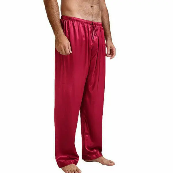 Men's Satin Pyjamas Bottoms