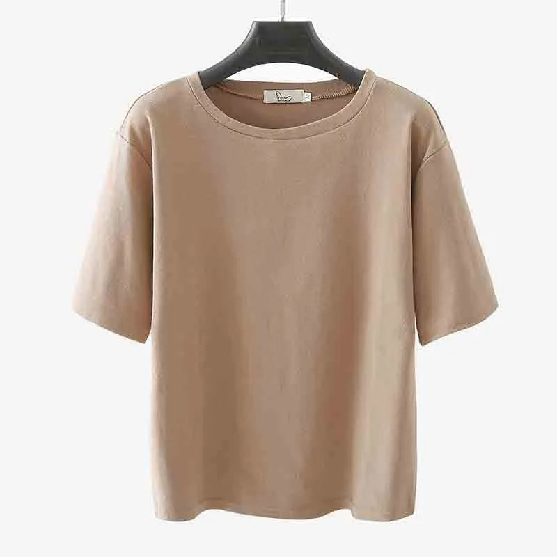 Women's Vintage Solid Loose Pyjama Top