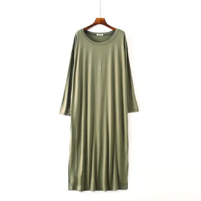 Women's Long Sleeve Modal Nightdress