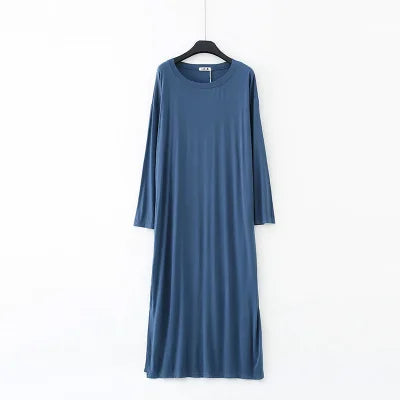 Women's Long Sleeve Modal Nightdress