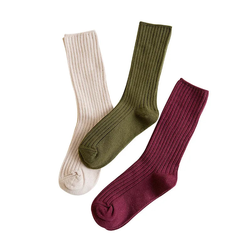 Women's Cotton Knit Socks