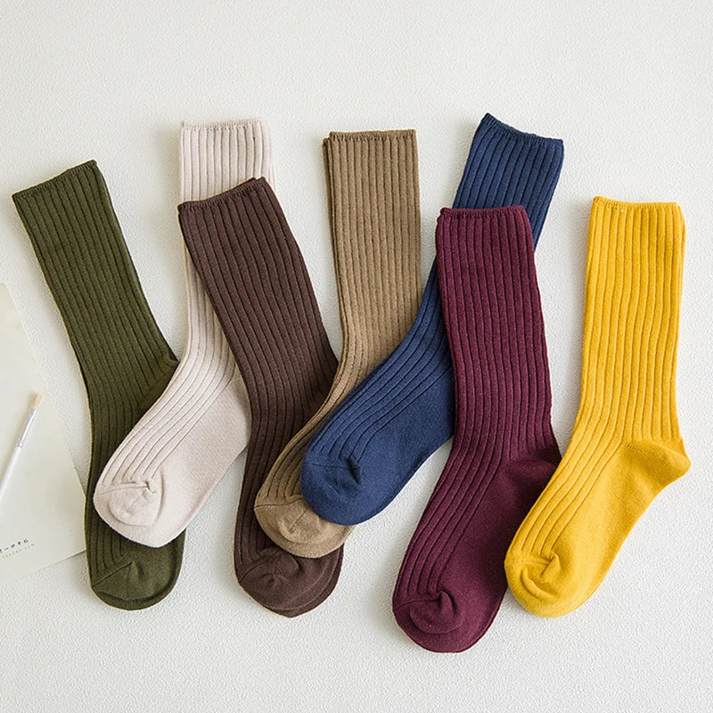 Women's Cotton Knit Socks