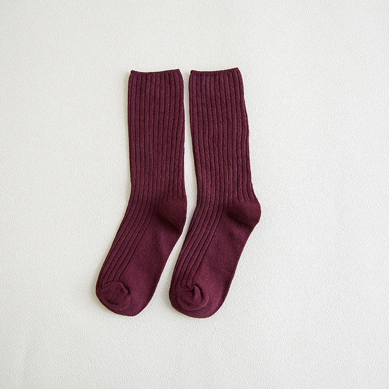 Women's Cotton Knit Socks