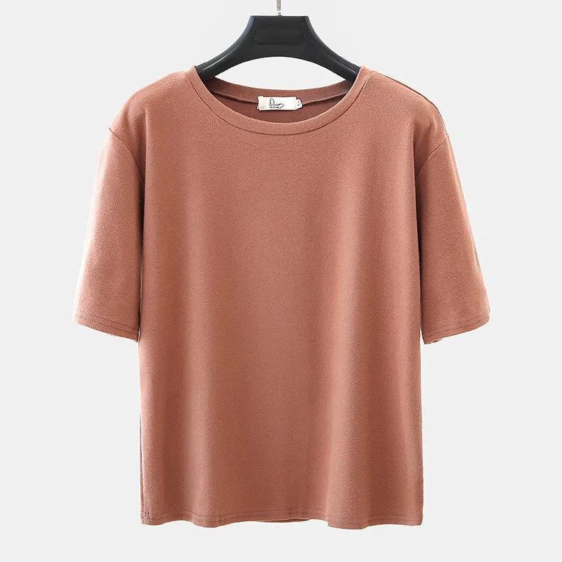Women's Vintage Solid Loose Pyjama Top