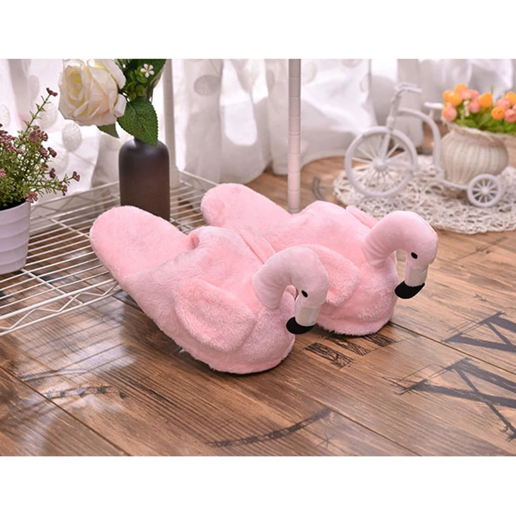Women's Flamingo Slippers