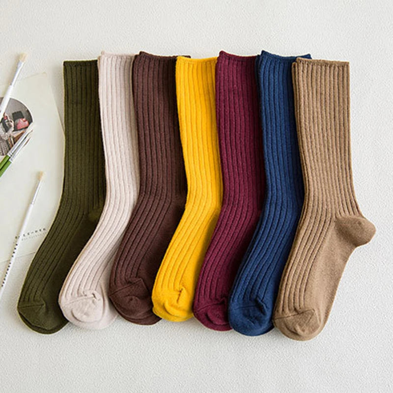 Women's Cotton Knit Socks