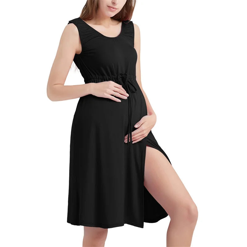Button Up Maternity Nightdress