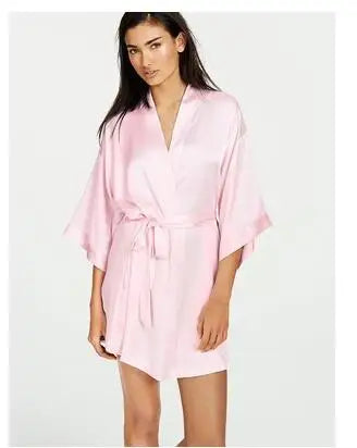 Bride Satin Wedding Robe