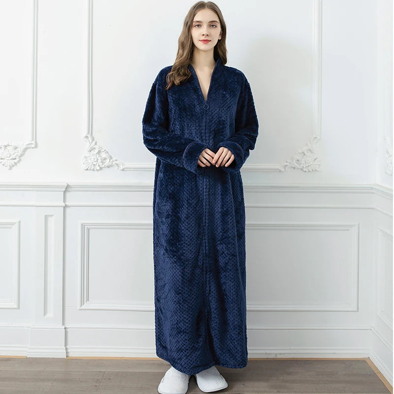 Extra Long Thermal Dressing Gown