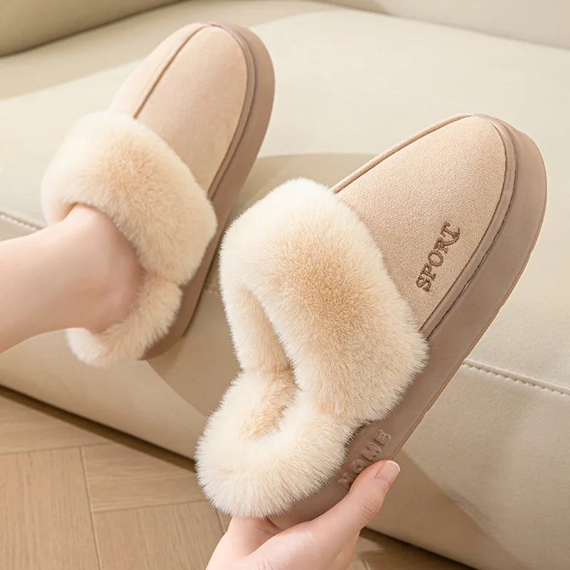 Women's Fluffy Plush Slippers