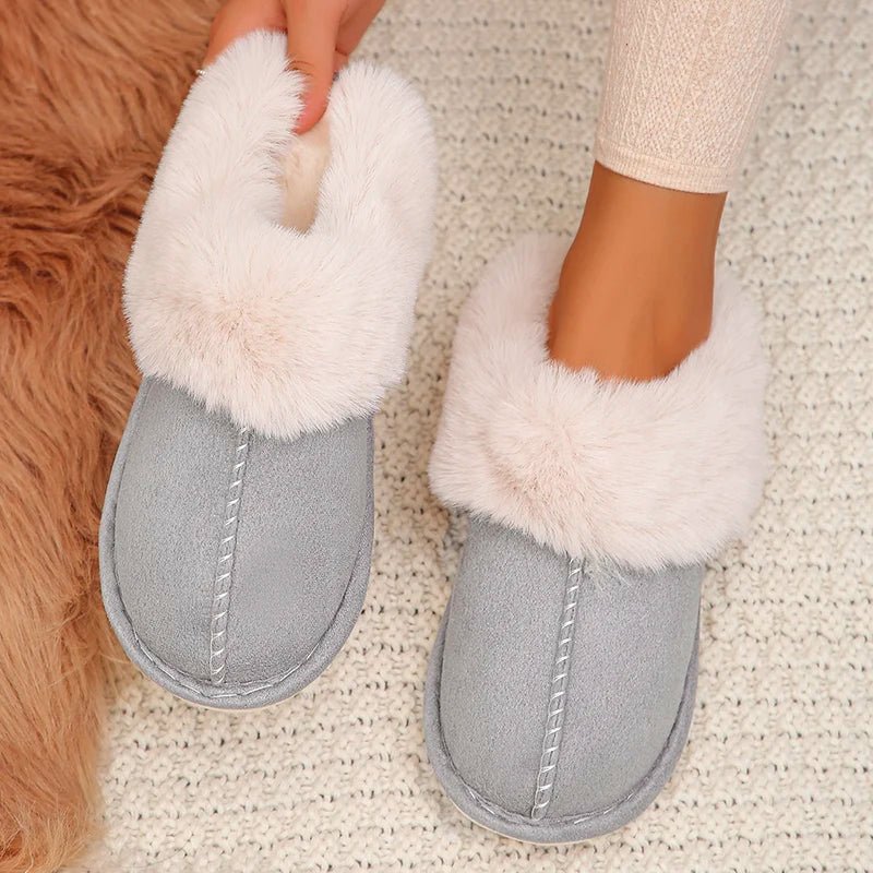 Women's Faux Fur Slippers