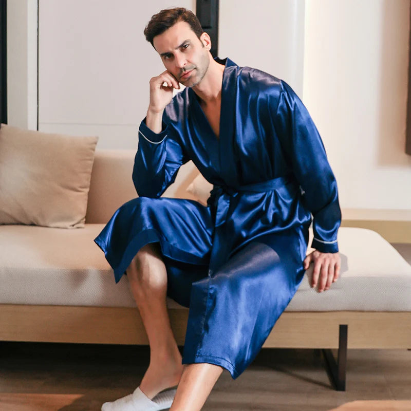 Men's Cotton Dressing Gown