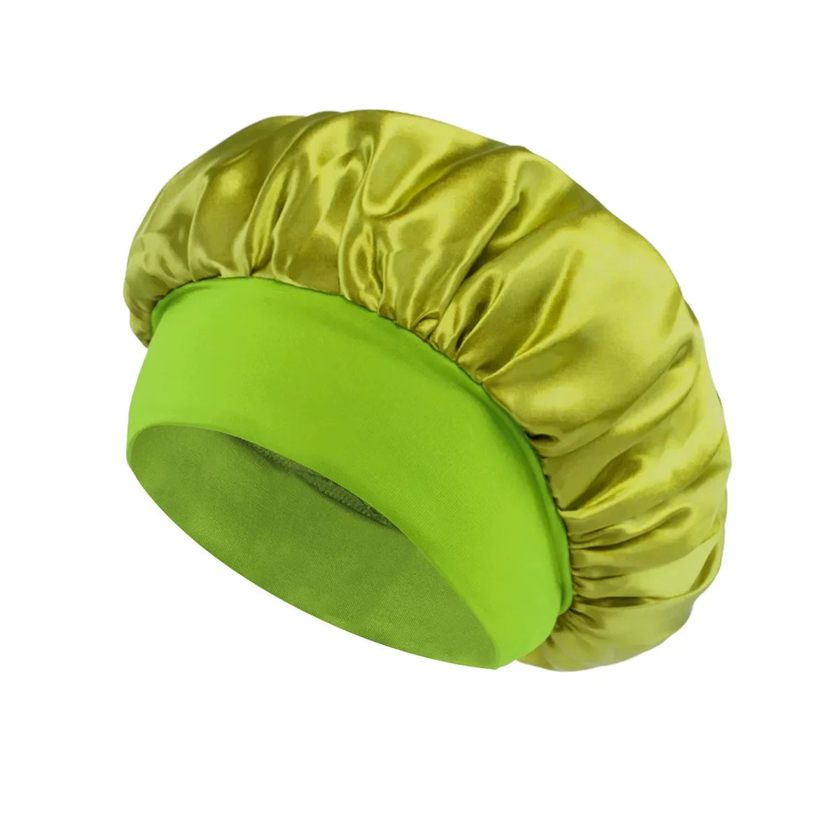 Satin Wide-brimmed Hair Bonnet