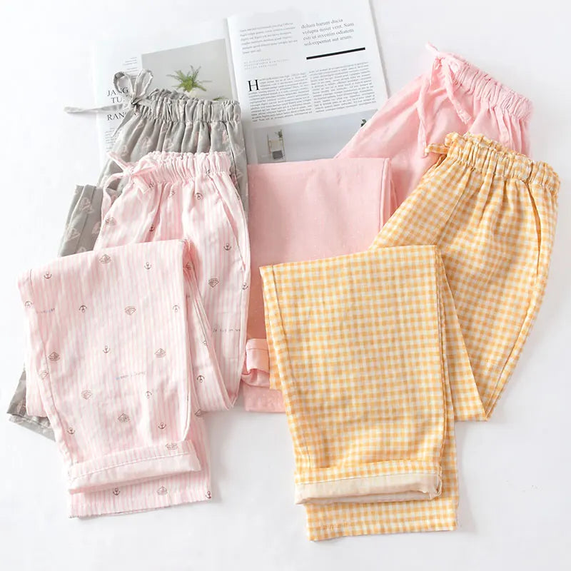Women's Polka Dot Pj Bottoms