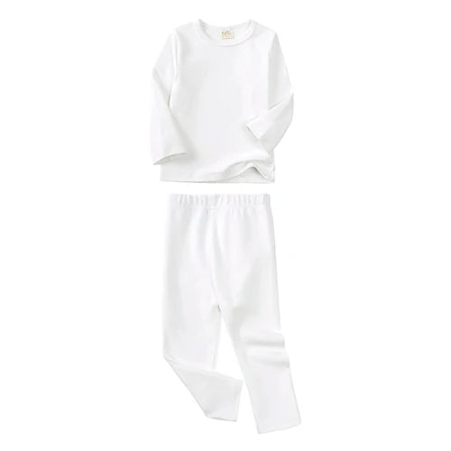 Colourful White Kids Pyjama Sets