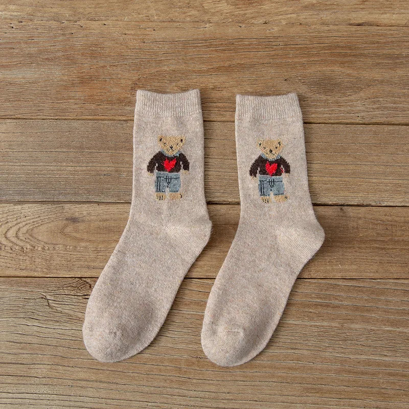 Women's Teddy Bear Socks