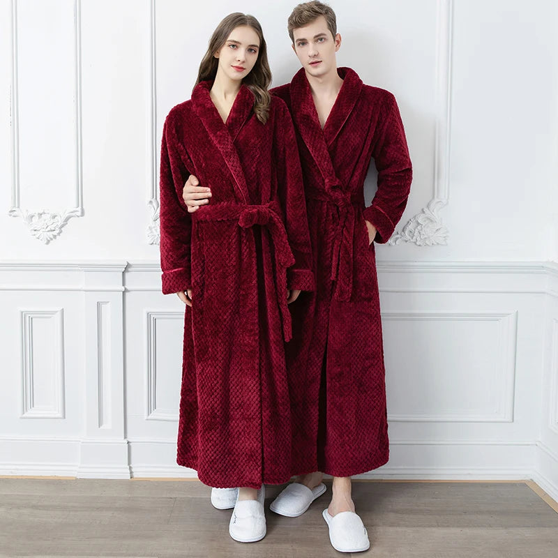 Extra Long Thermal Dressing Gown