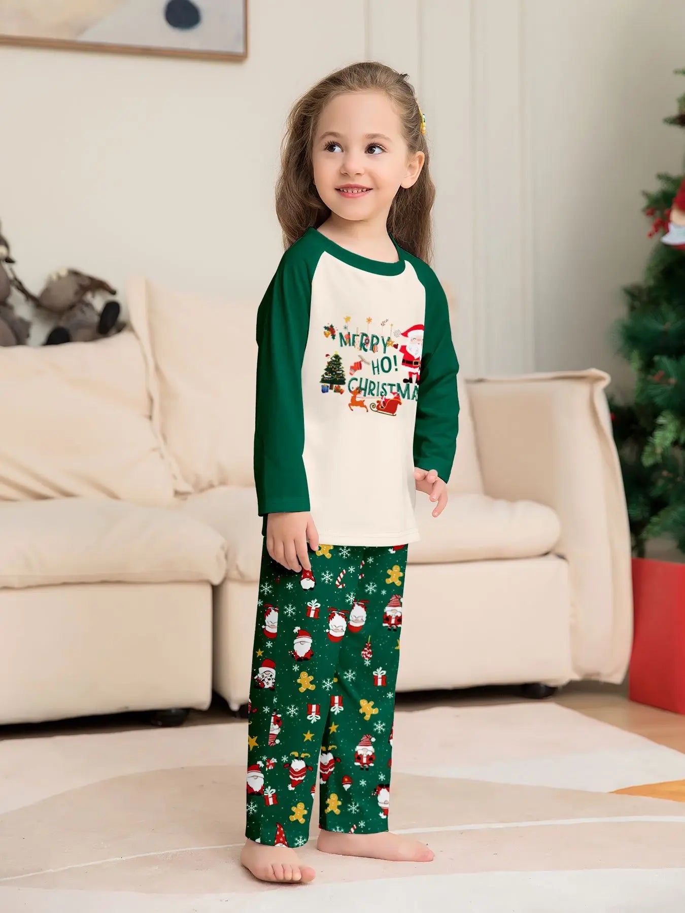 Santa & Tree Family Christmas Pyjama Set