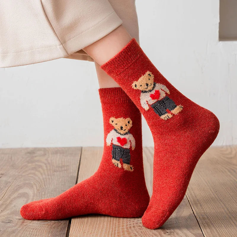 Women's Teddy Bear Socks
