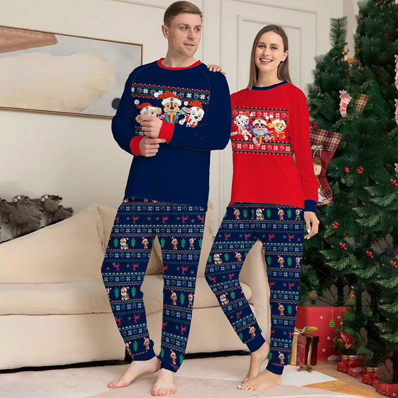 Matching Christmas Doggy Pyjama Set