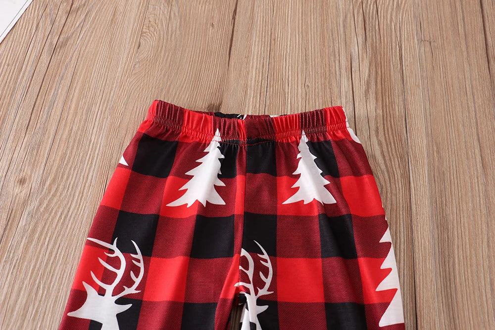 Elk Print Xmas Family Matching Pyjamas