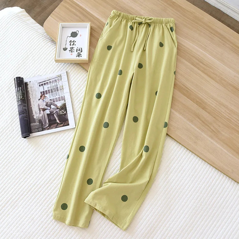 Women's Polka Dot Pyjama Bottoms