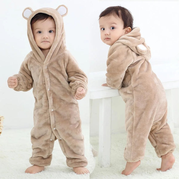 Infant Teddy Bear Animal Onesie