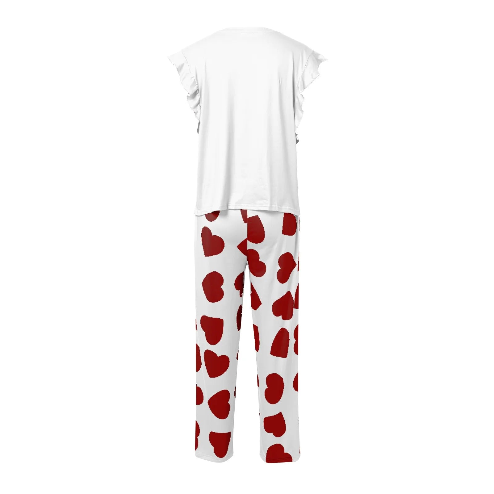 Women's Love Print Pyjama Set