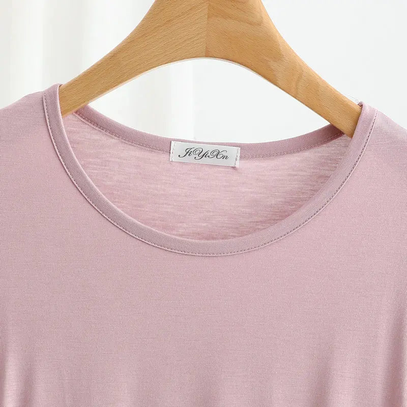 Women's Modal Long-Sleeve Pj Tops