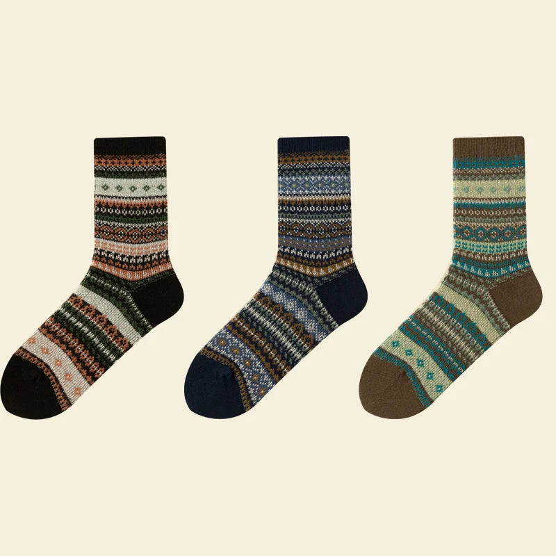 Women's 3 Pack Cotton Cabin Socks