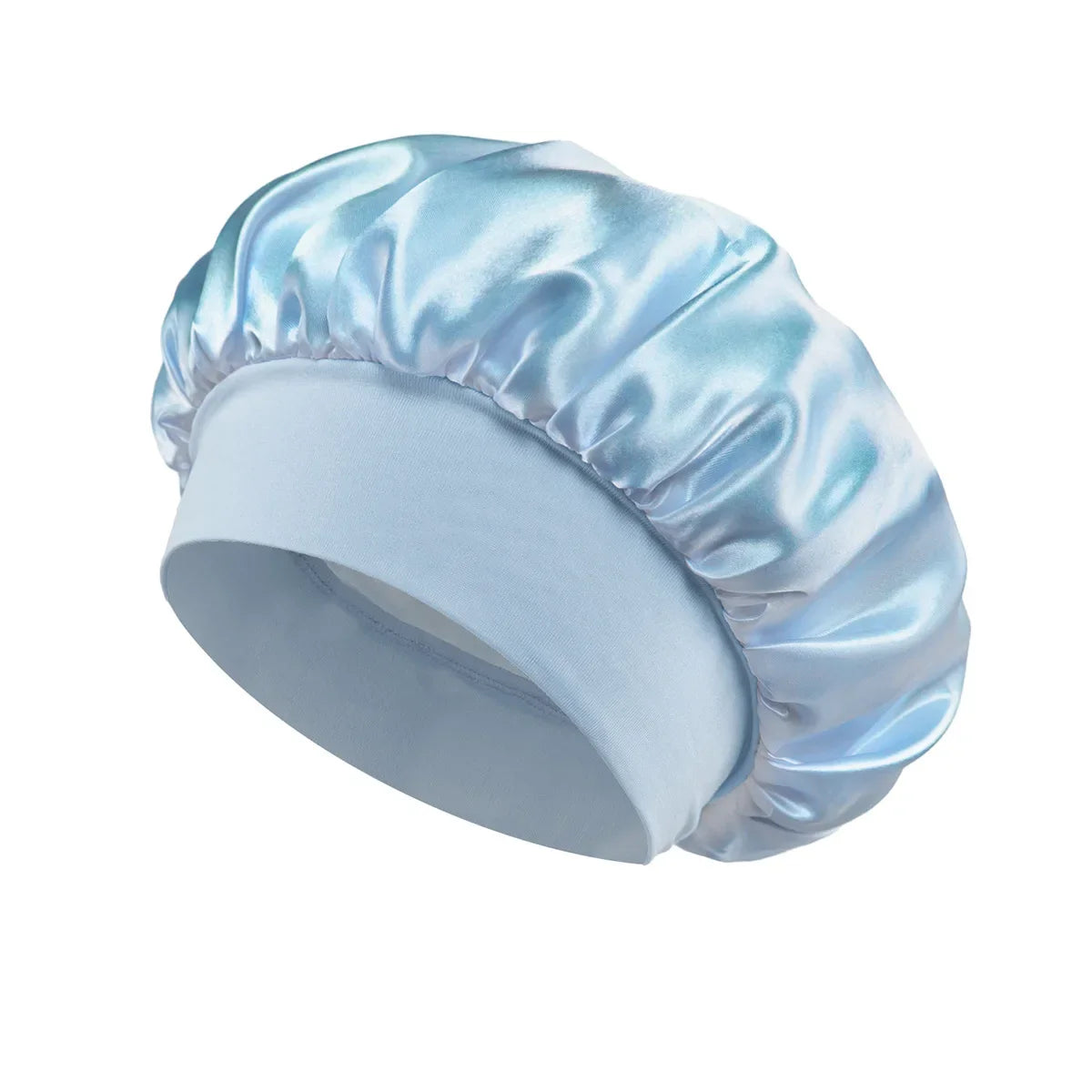 Satin Wide-brimmed Hair Bonnet