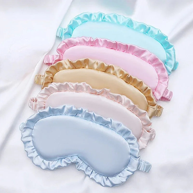 Ruffle Eye Mask