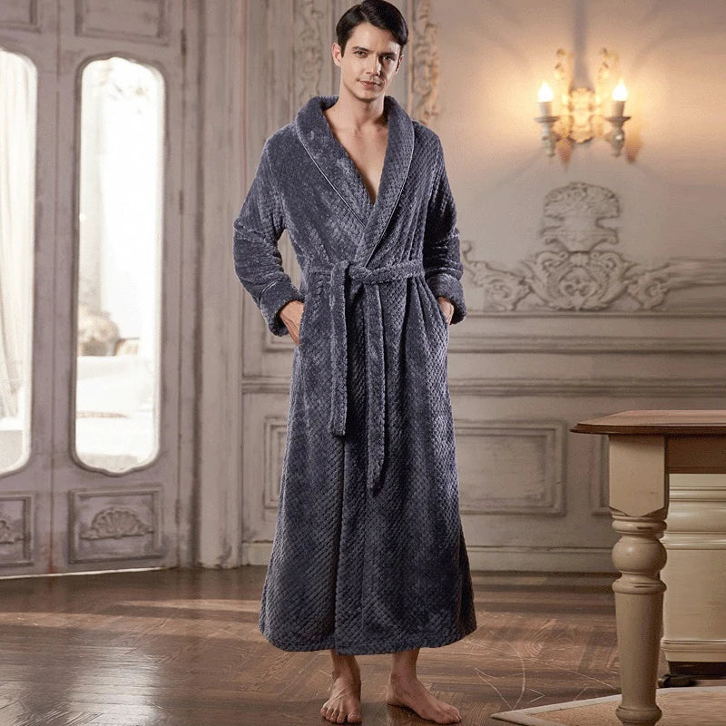 Extra Long Thermal Dressing Gown