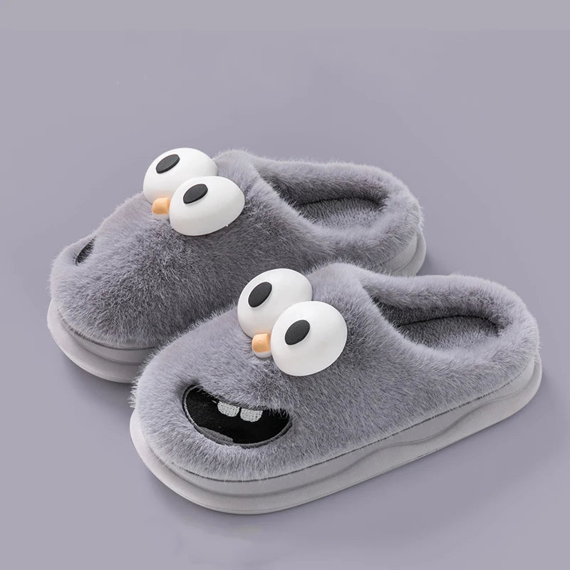 Funny Cartoon Soft Mens Slippers