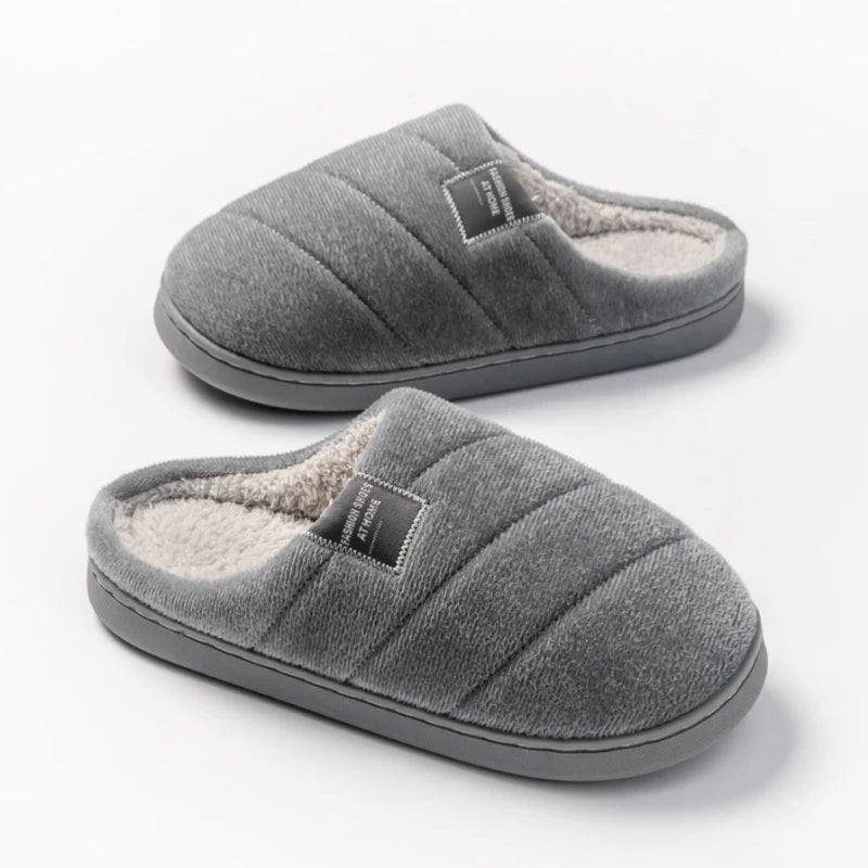 Men's Warm Anti-Slip House Slippers
