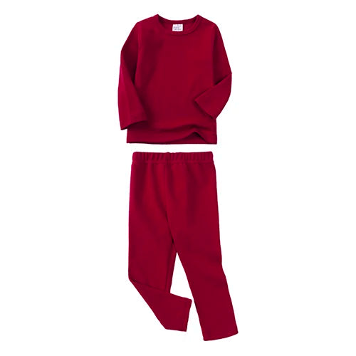 Colourful Dark Red Kids Pyjama Sets