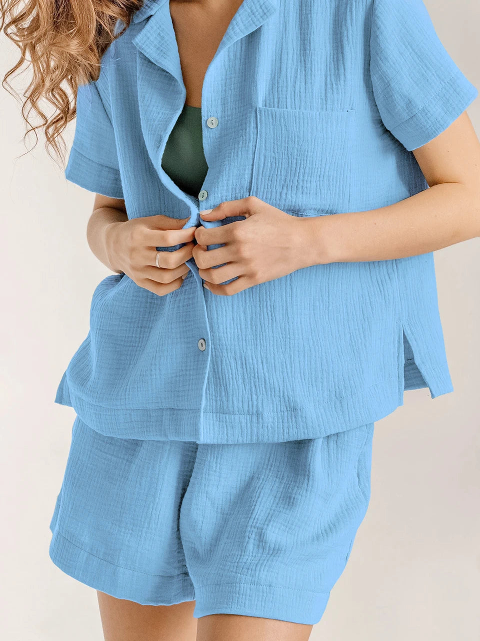 Women's Short Sleeve Pyjama Set