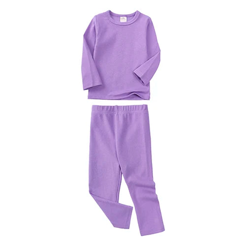 Colourful Purple Kids Pyjama Sets