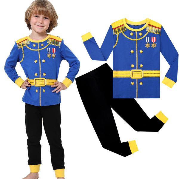 Boys' Blue Prince Halloween Pyjama Set