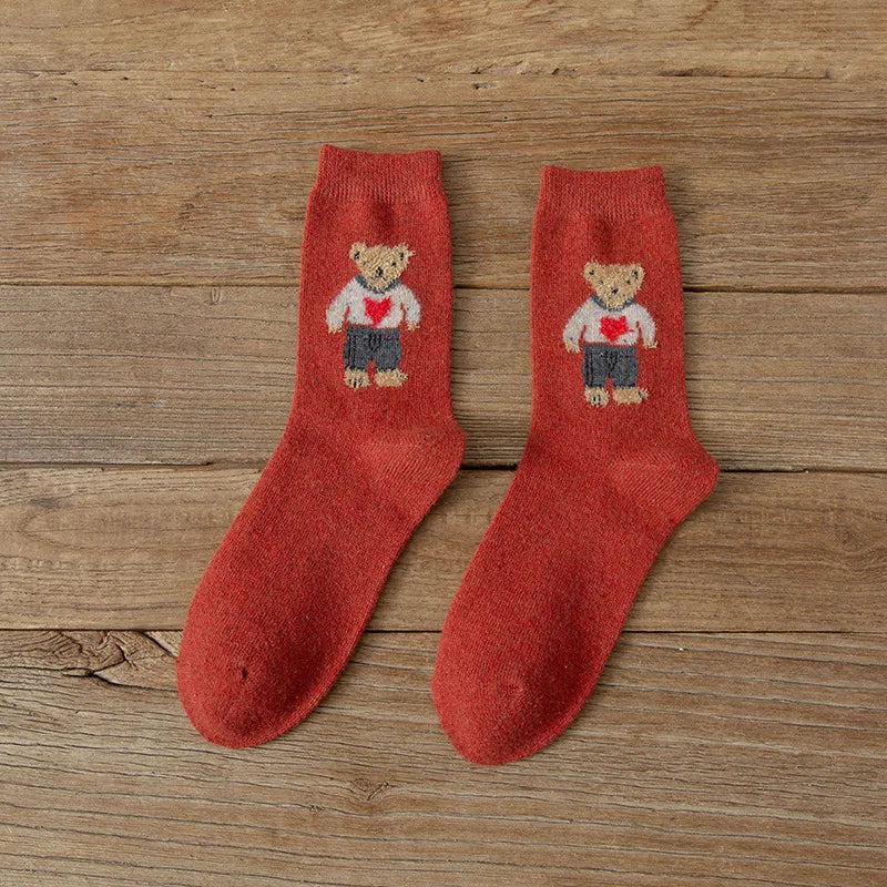 Women's Teddy Bear Socks