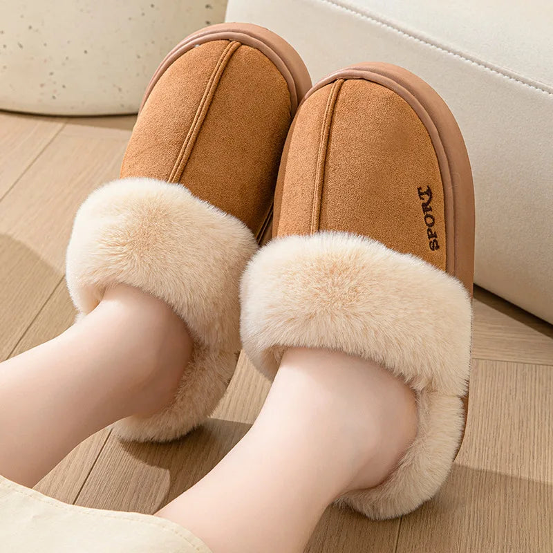 Women's Fluffy Plush Slippers