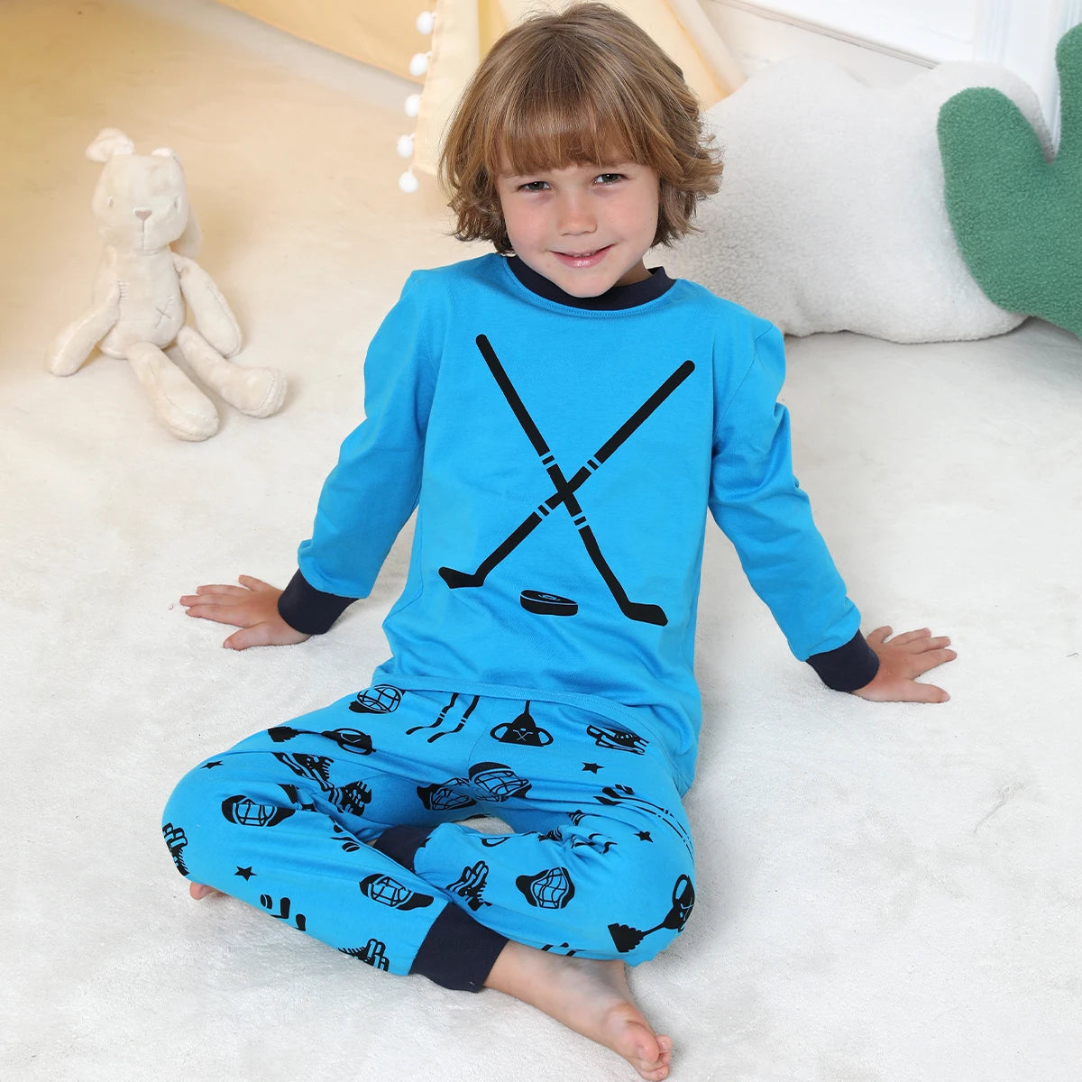 Toddler Hockey Themed Pyjamas