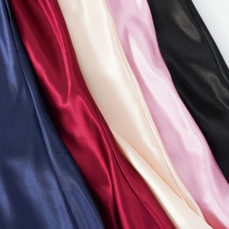 Women's Sleeveless Satin Nightgown