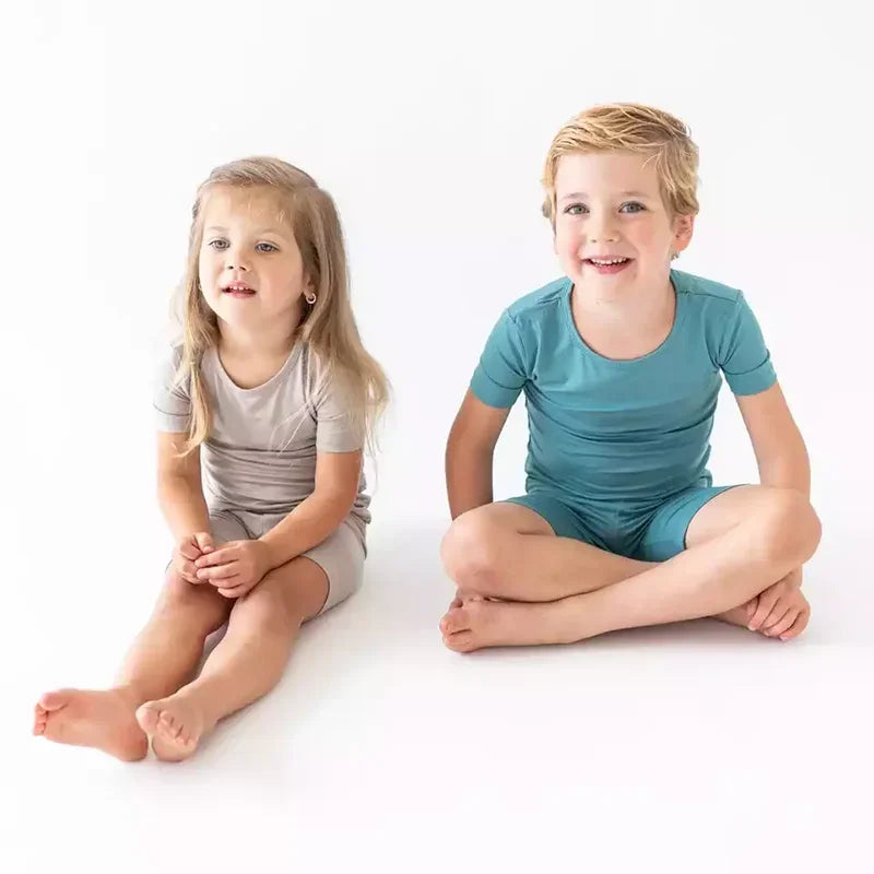Kids Cotton Long Sleeve & Pyjama Bottoms Set