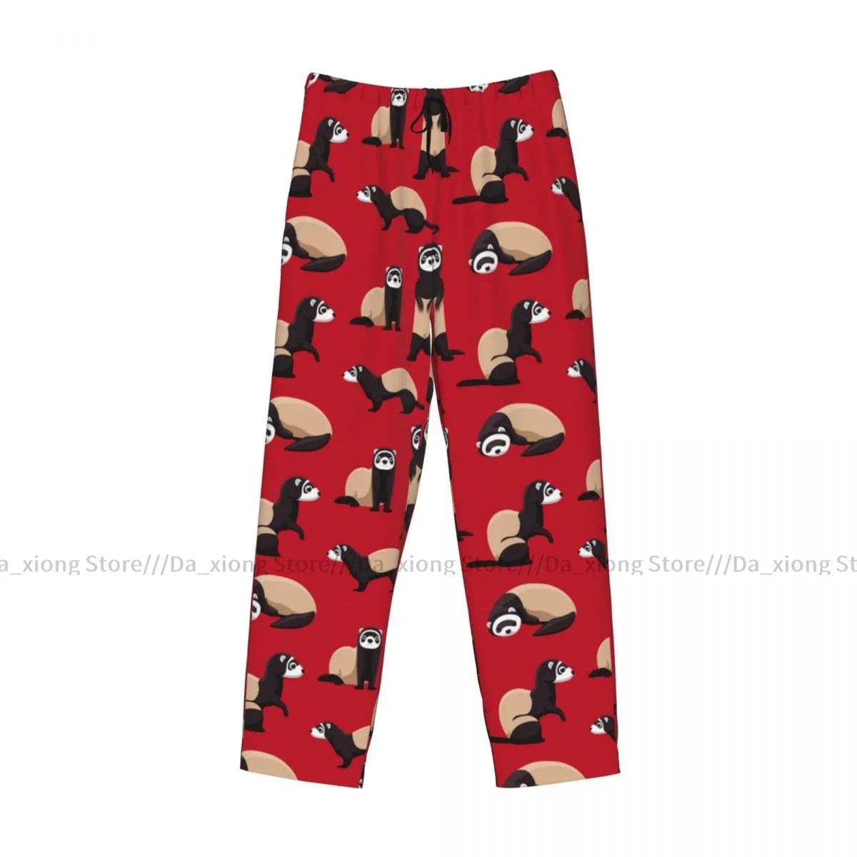 Men's Red Lounge Pyjama Pants