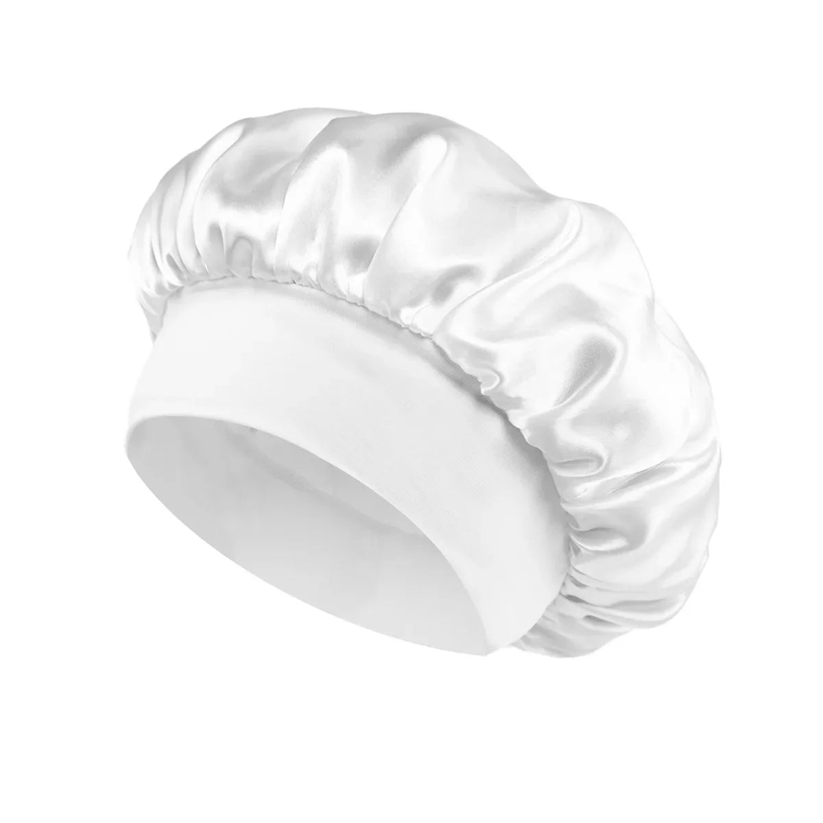 Satin Wide-brimmed Hair Bonnet
