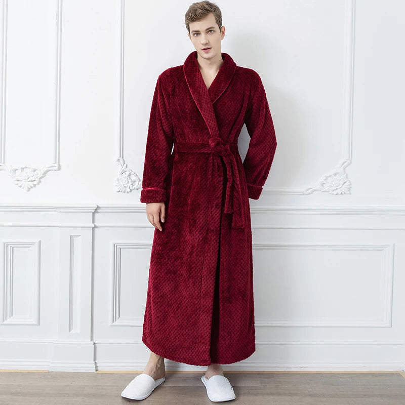 Extra Long Thermal Dressing Gown