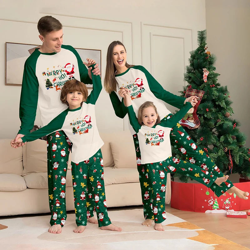 Santa & Tree Family Christmas Pyjama Set